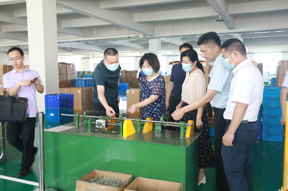 廣水市政協領導張慧玲、楊華到德樂電力調研考察